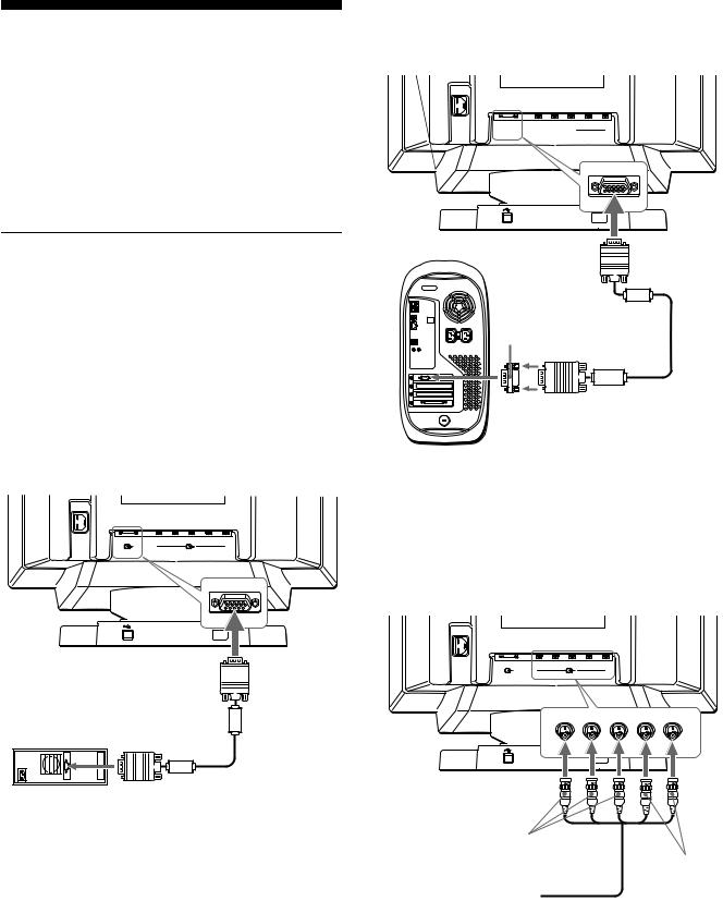 Sony GDM-F500R User Manual