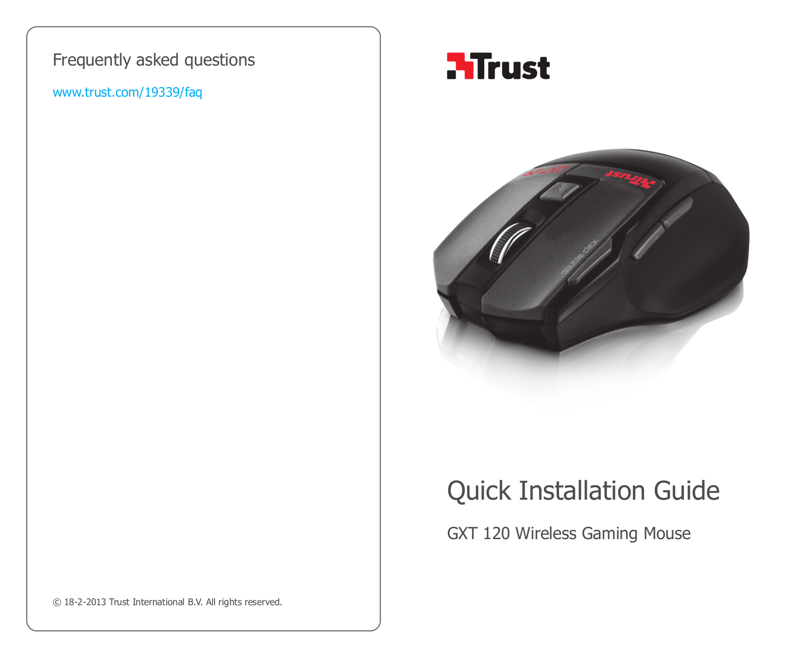 Trust 19339 Quick Installation Guide