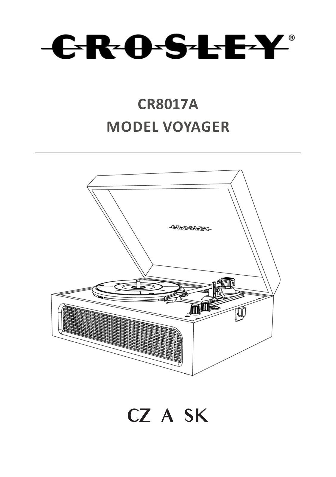 Crosley CR8017A User Manual