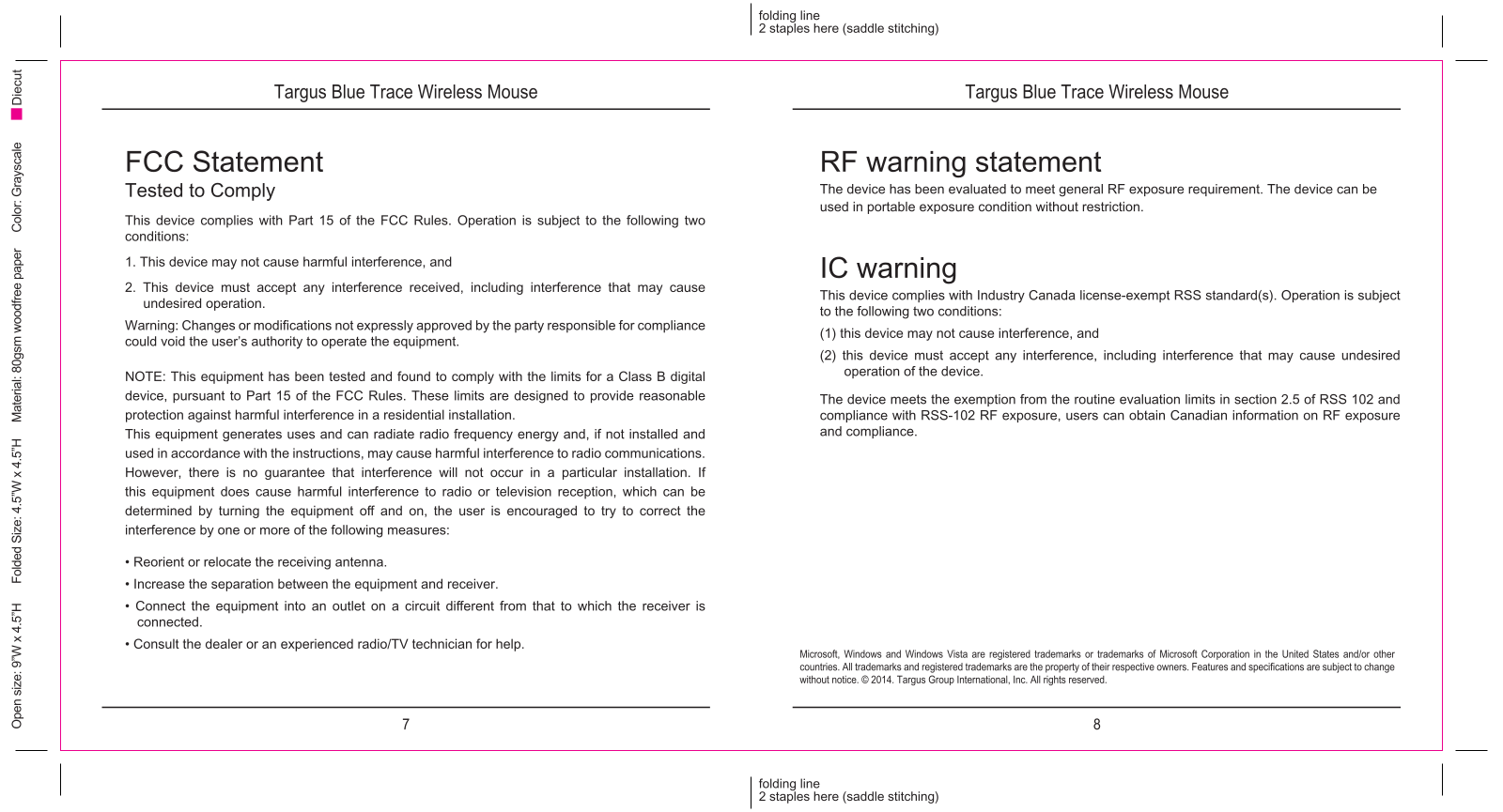 Targus 000064, 000063 User Manual