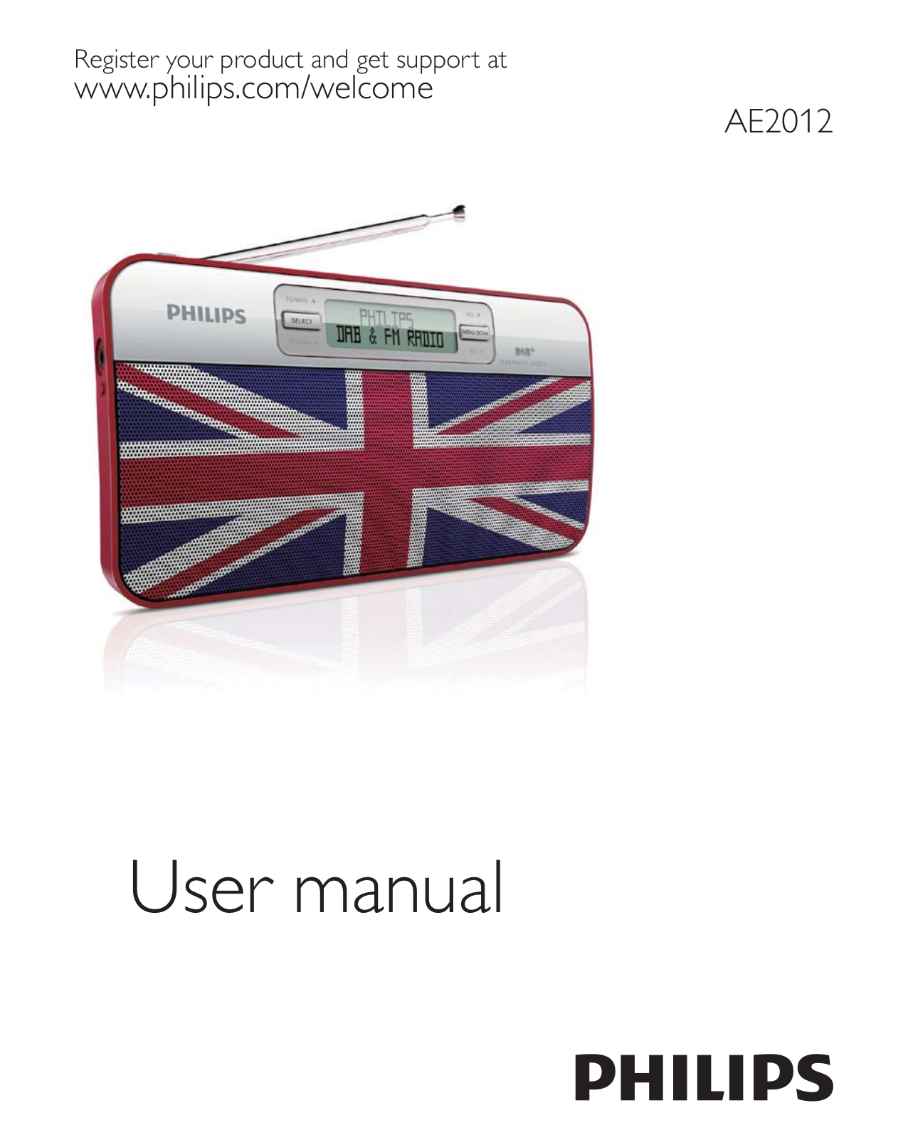 Philips AE2012 User Manual