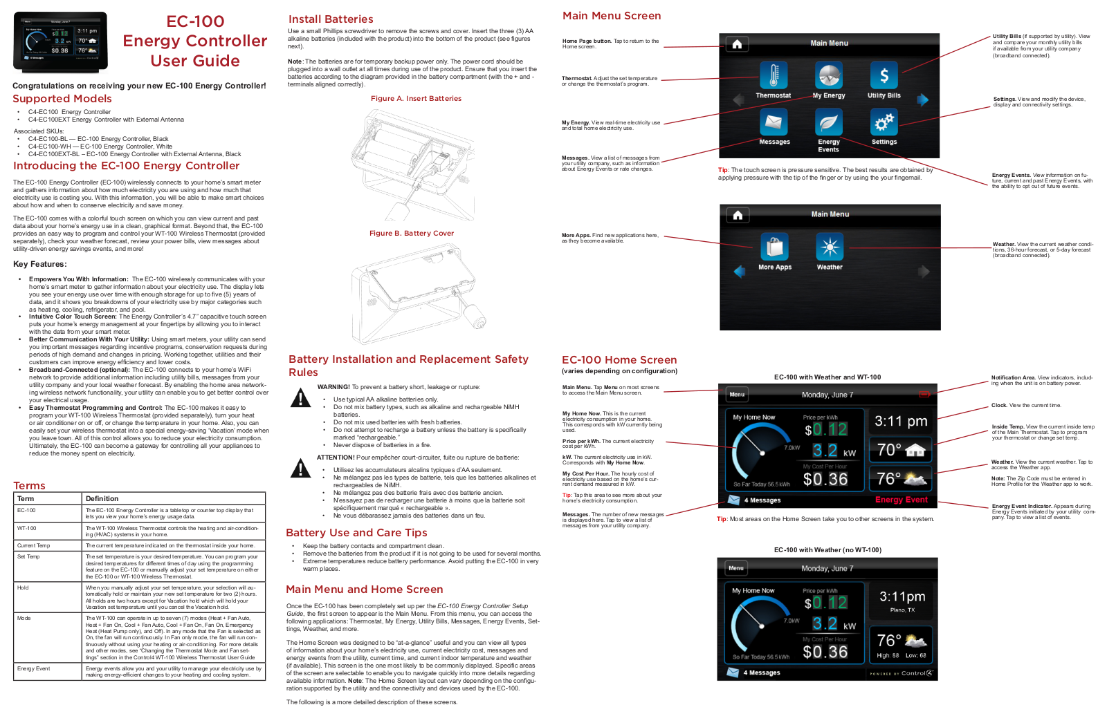 Control4 EC100 User Manual