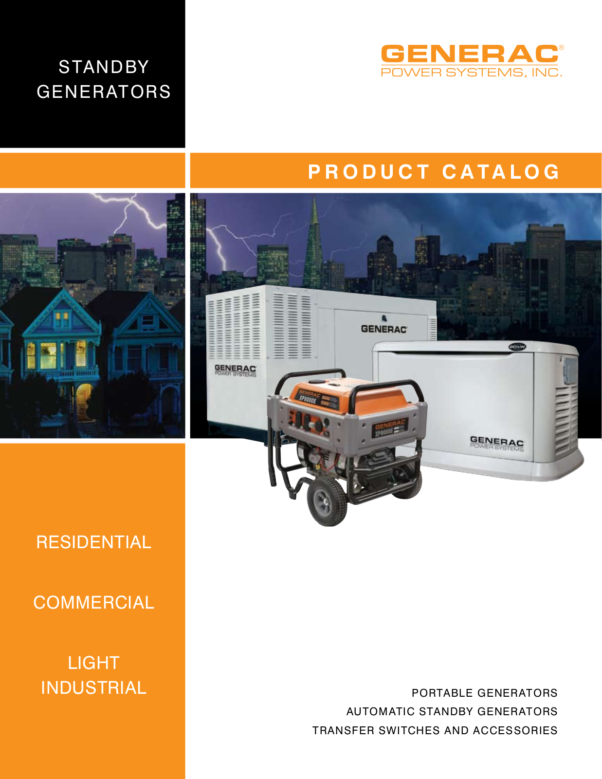 Generac Power Systems Transfer Switches and Accessories User Manual