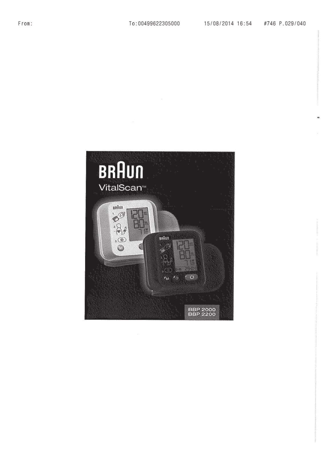 Braun BBP 2000, BBP 2200 User guide