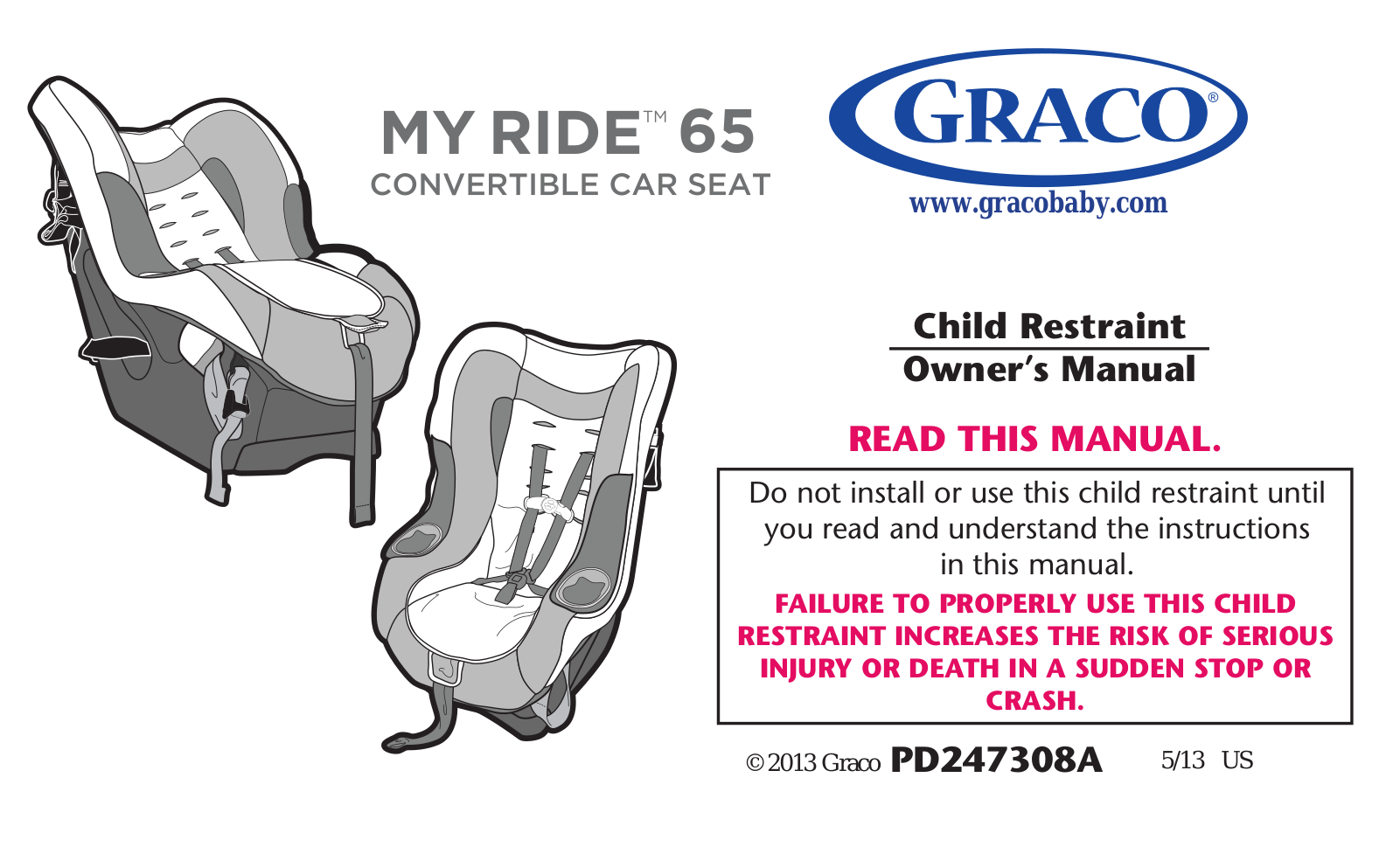 Graco PD247308A User Manual