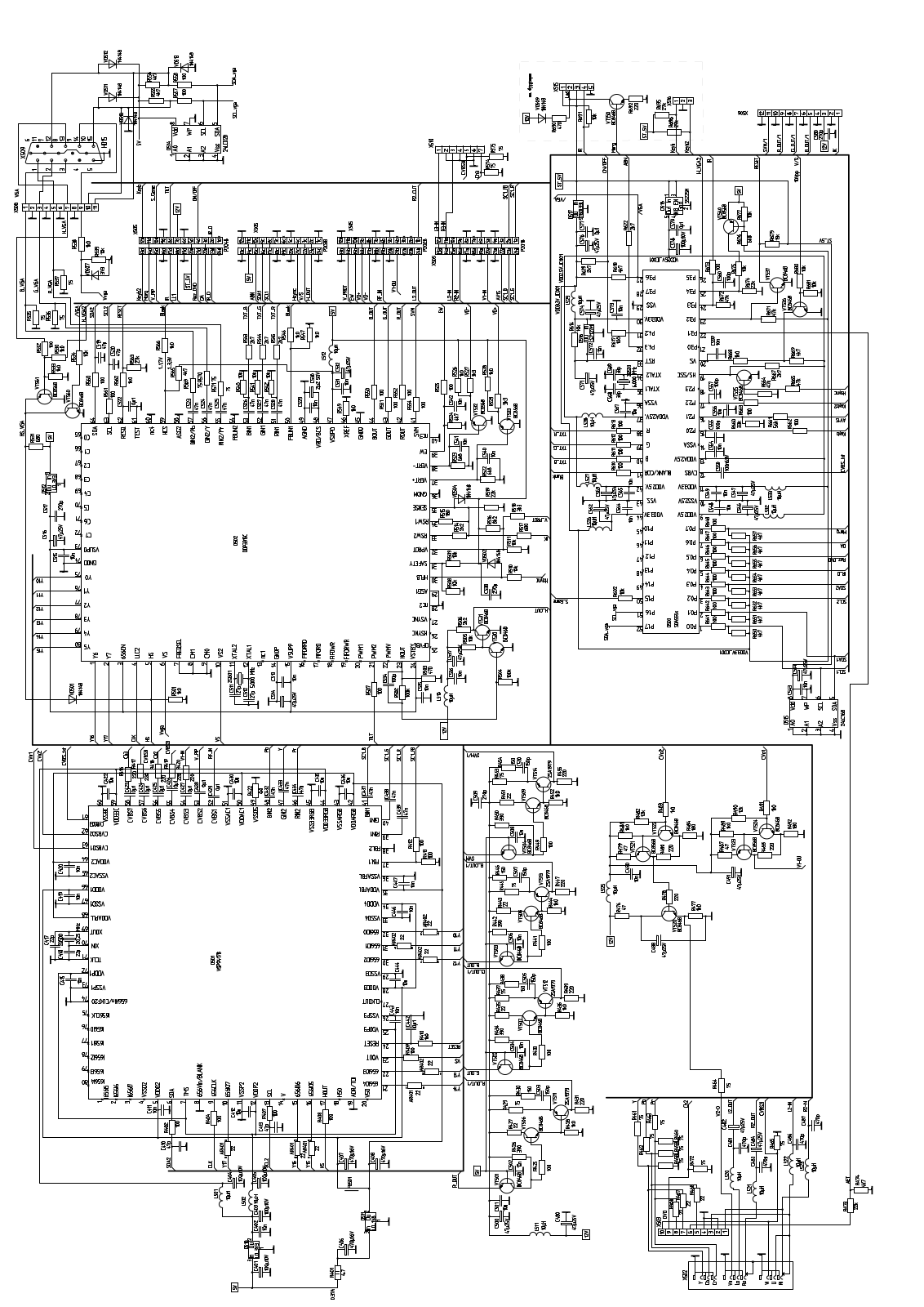 Rolsen C32WS100 Schematic