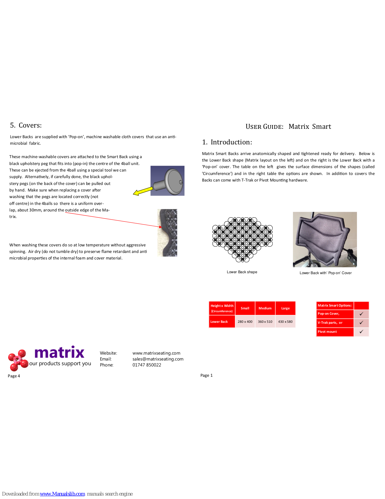 Matrix Smart User Manual