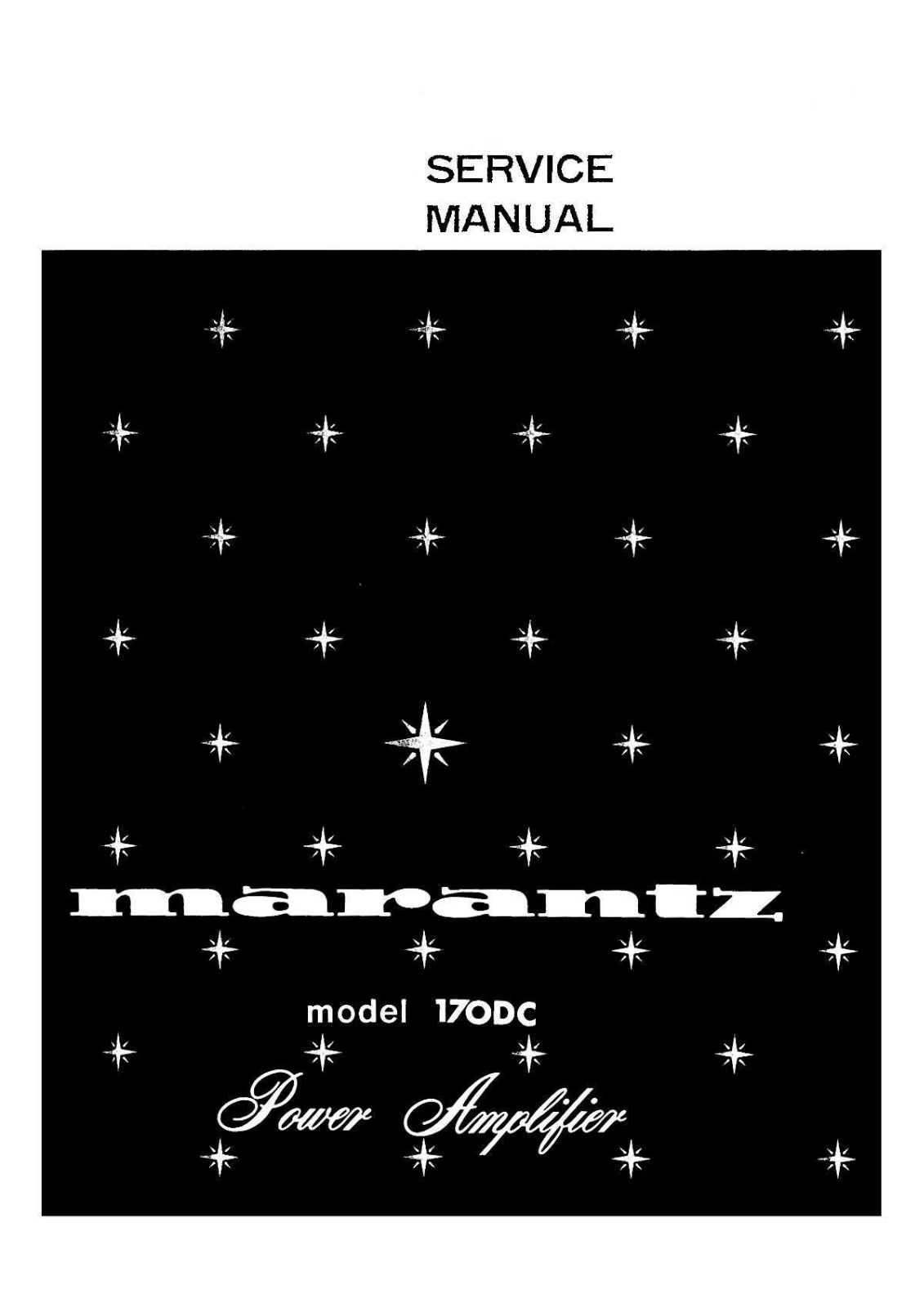 Marantz 170dc Schematic