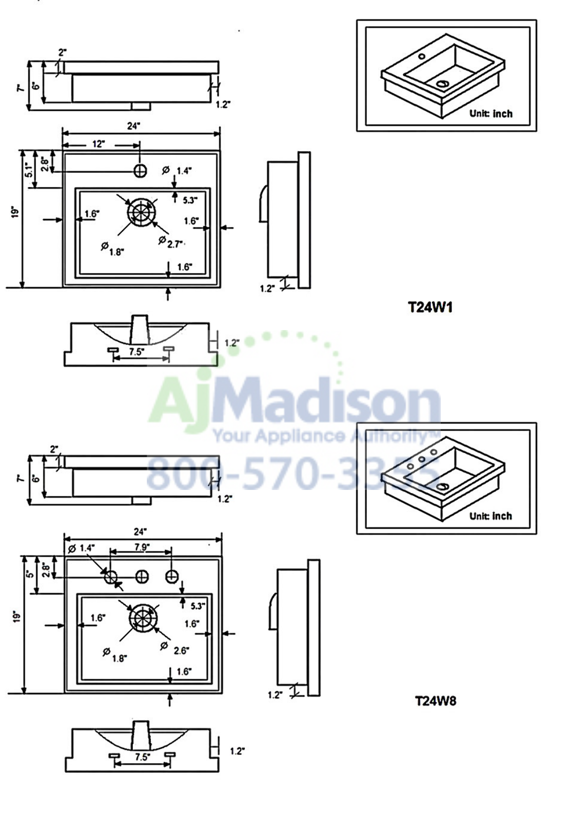 Empire Industries NY24DC Specs