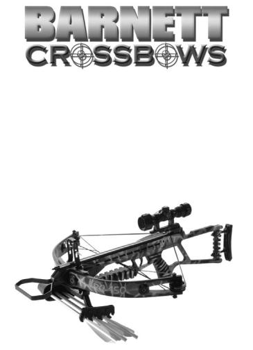 Barnett Crossbows RC150 SOLID LIMB DESIGN User Manual