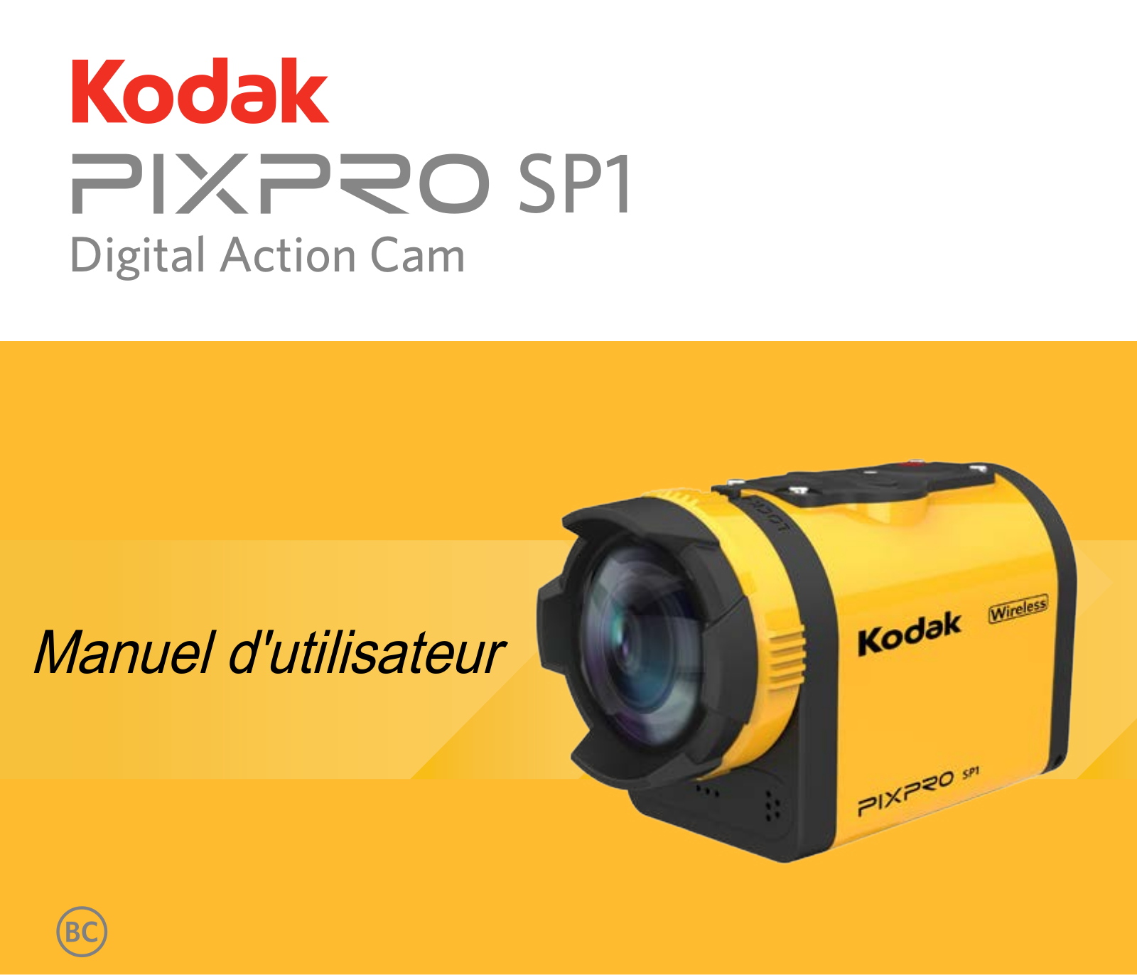 Kodak SP1 PACK EXPLORER User Manual