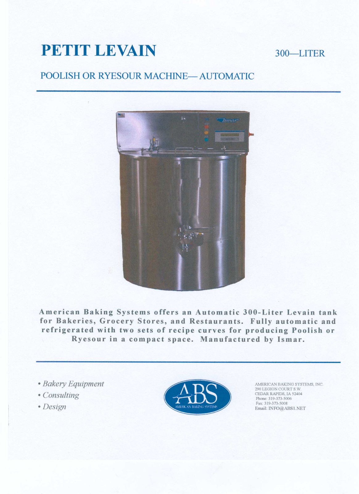 American Baking 300 User Manual - ManualMachine.com