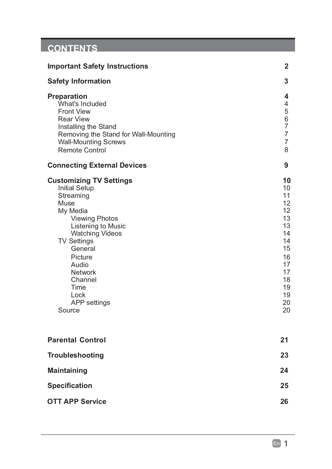 Shenyang Tongfang Multimedia Technology WD50FBE10 User Manual