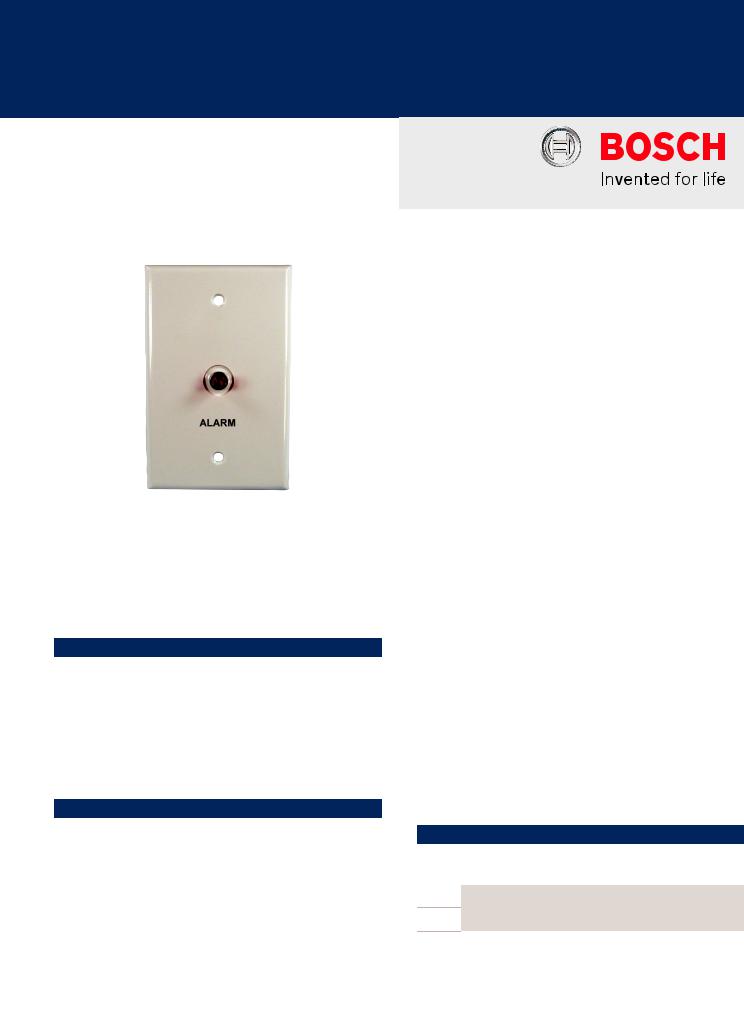 Bosch DRA-5 Specsheet