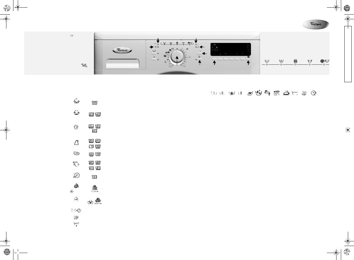 Whirlpool AWO/D 6116 User Manual