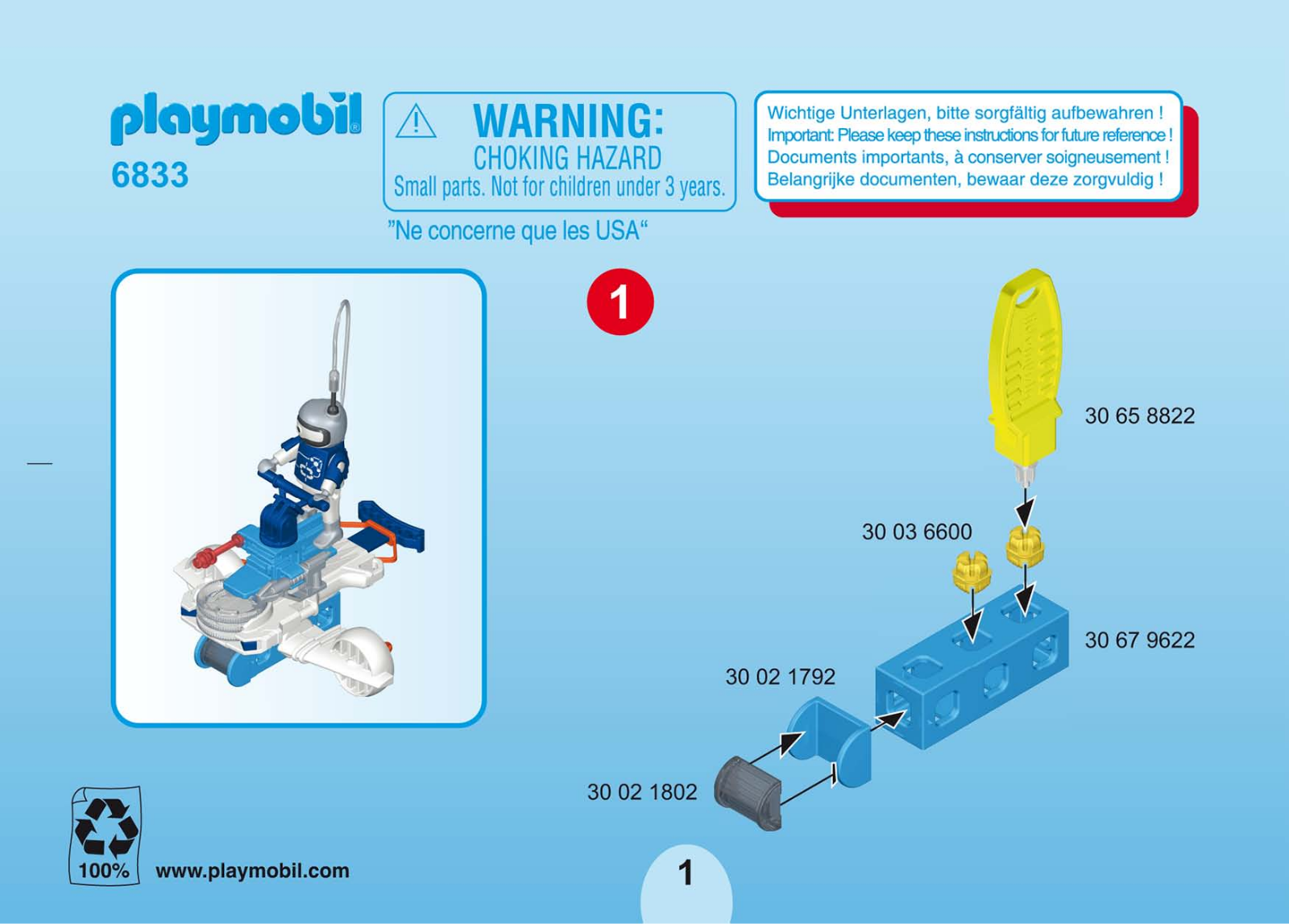 Playmobil 6833 Instructions