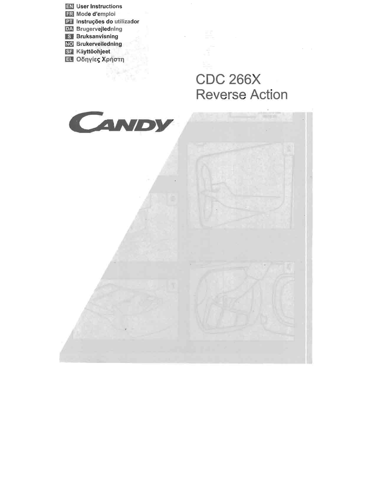 CANDY CDC 266 X User Manual