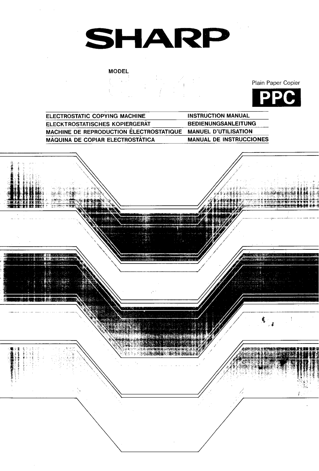 Sharp SF-741 User Manual