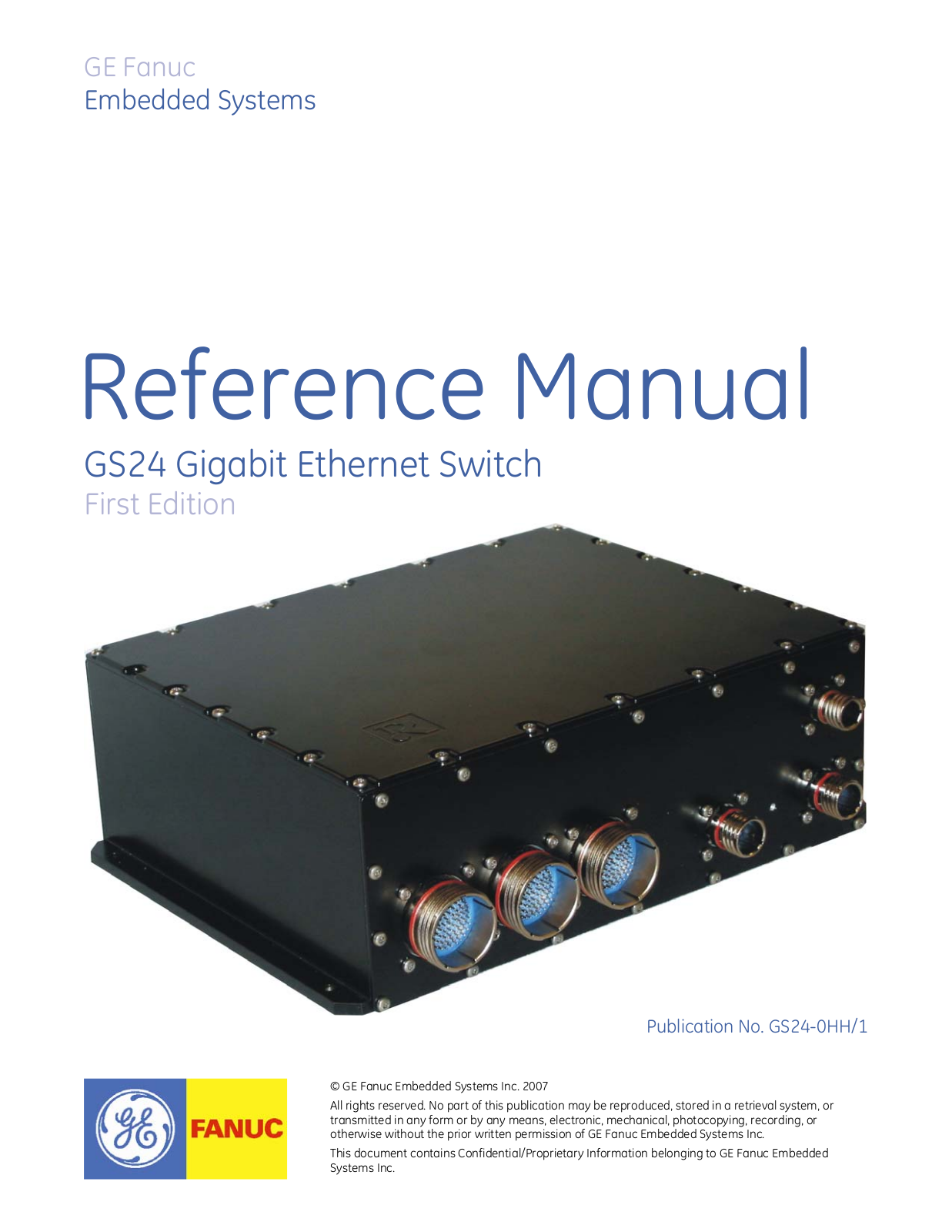 GE GS24 Reference Manual - ManualMachine.com