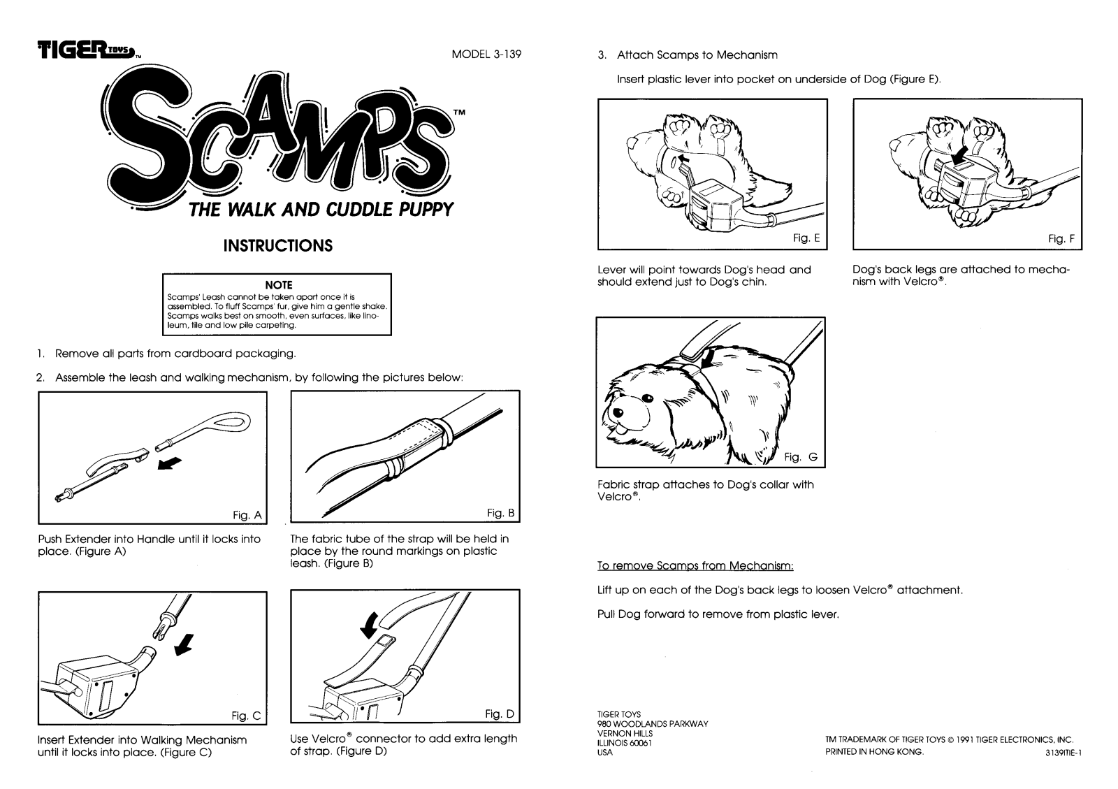 Hasbro SCAMPS User Manual