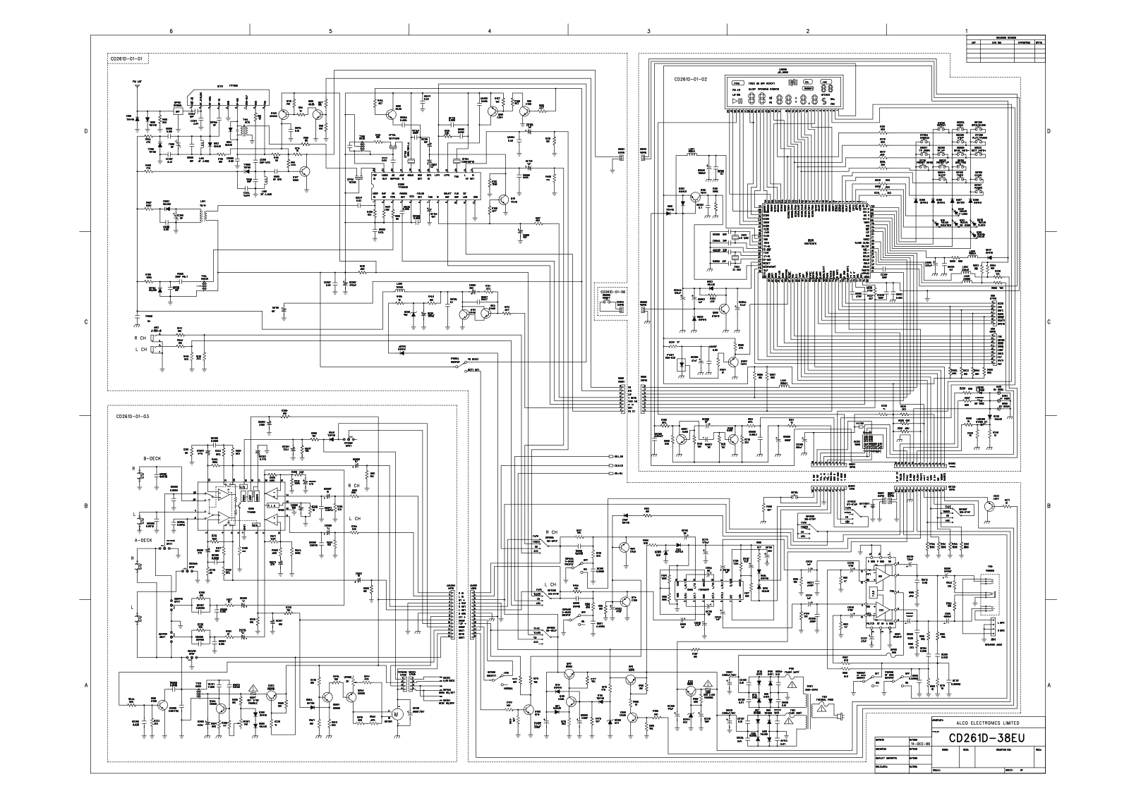 Vitek VT-3491 Schematic