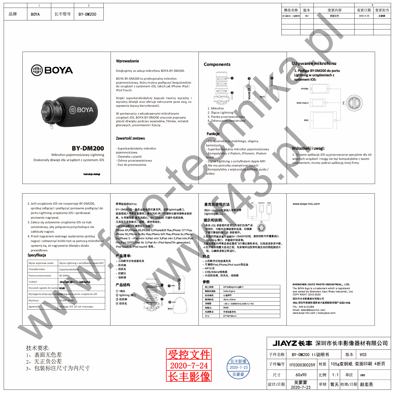 BOYA BY-DM200 User guide - ManualMachine.com