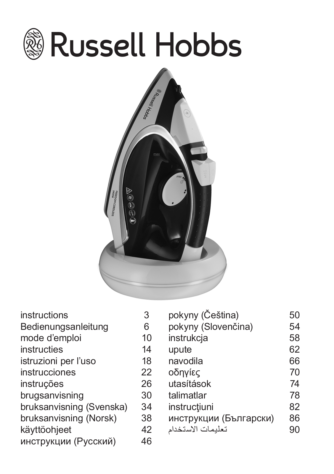 Russell Hobbs 23300-56 operation manual