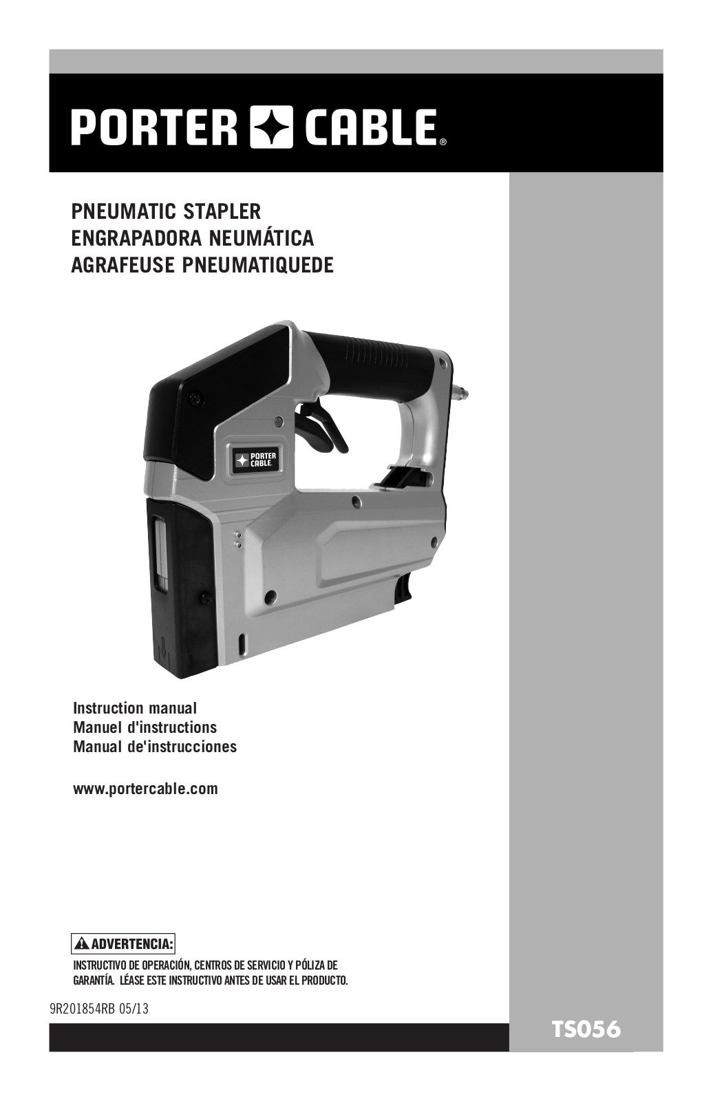 Porter-cable TS056 User Manual