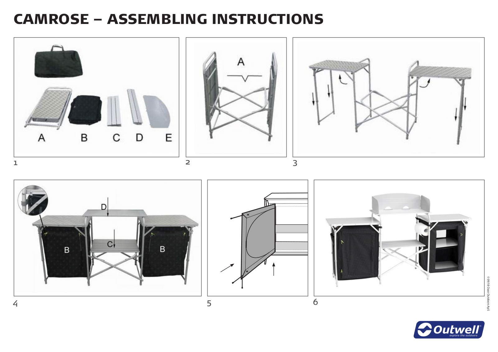 Outwell Camrose User Manual