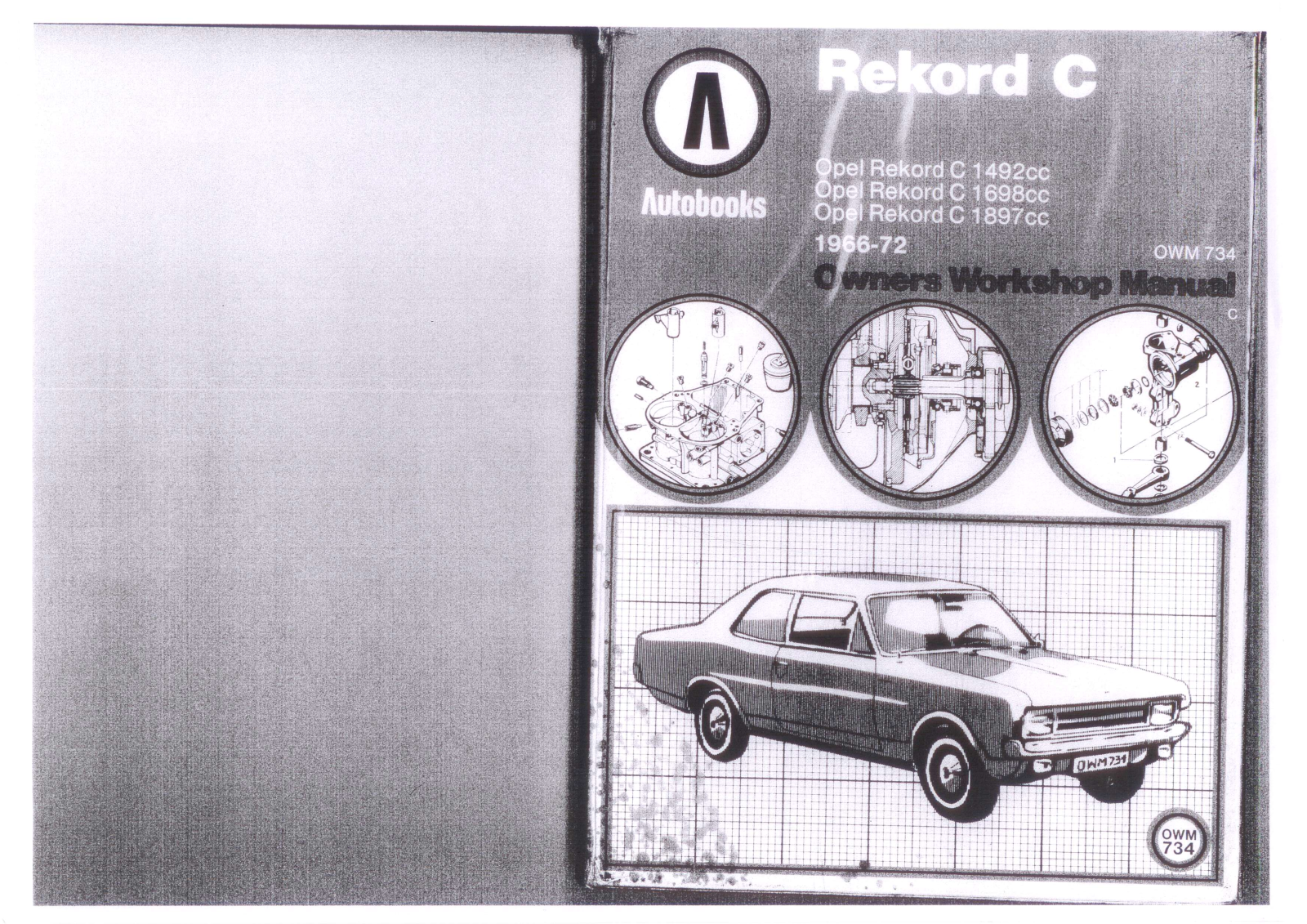 Opel Rekord 1966 1972 User Manual