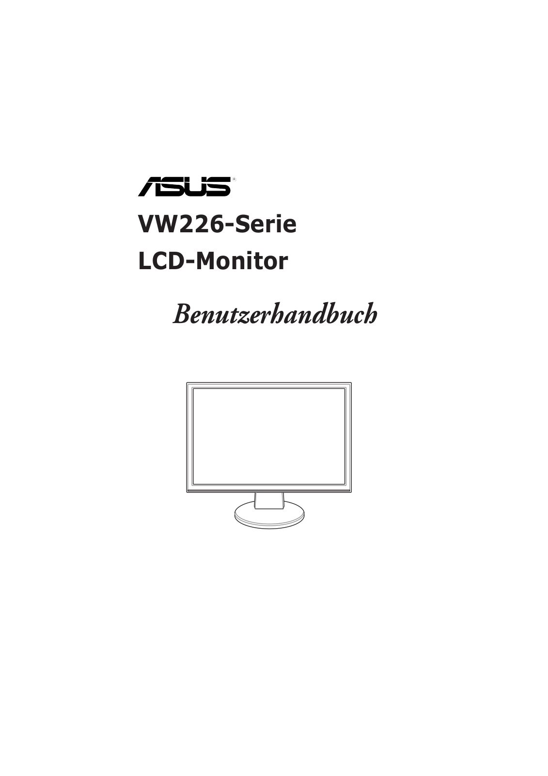 Asus VW226T, VW226T-TAA, VW226DL, VW226D, VW226NL User Manual