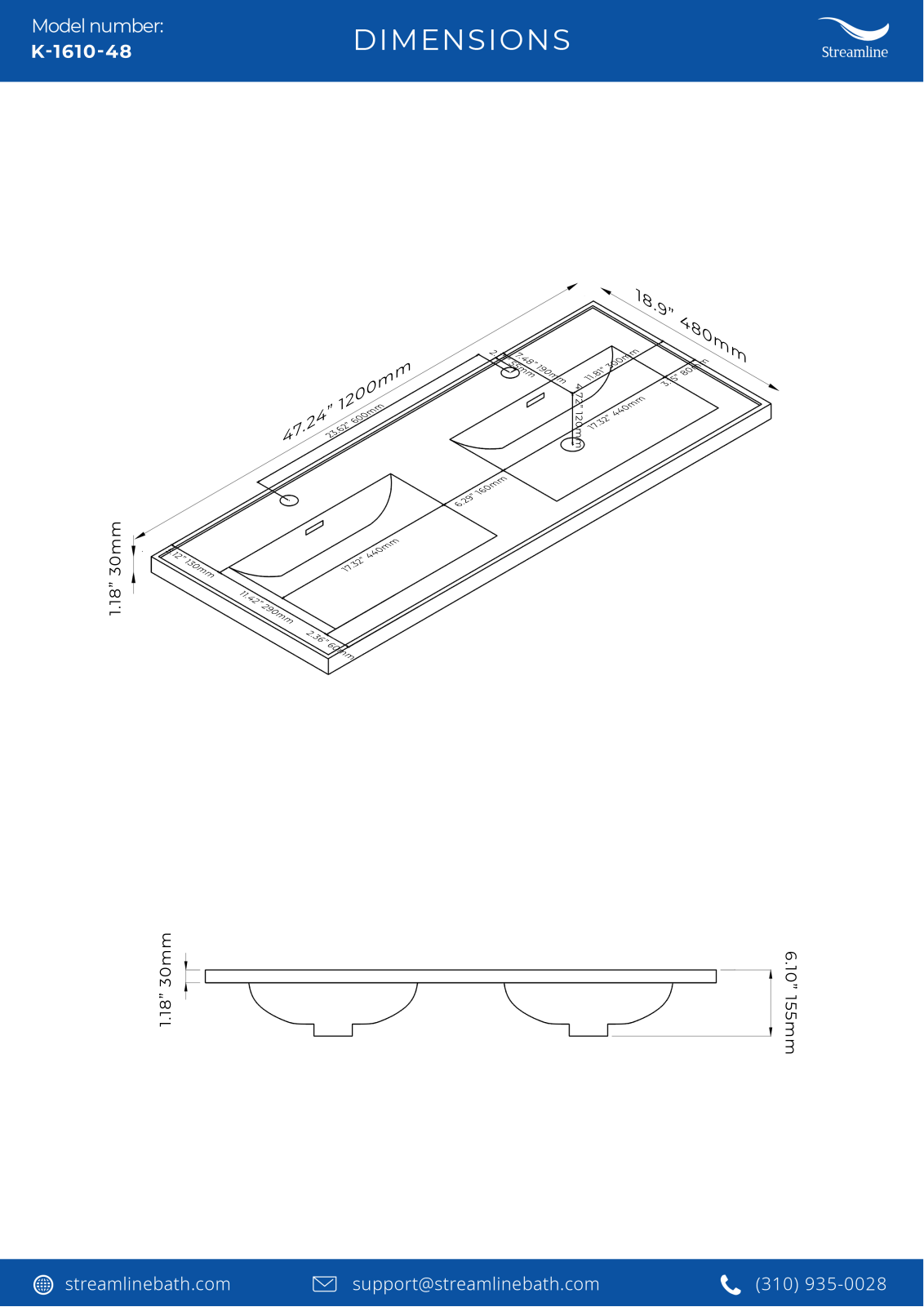 Streamline Bath SLBH7778 Specifications - ManualMachine.com