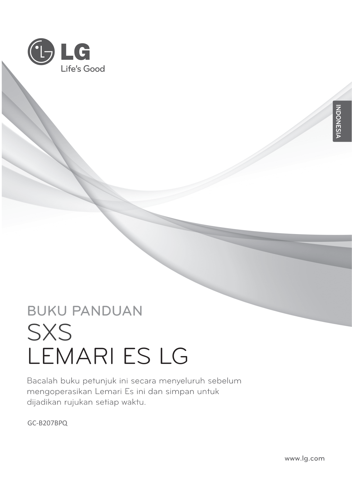 LG GC-B207BPQ Manual book