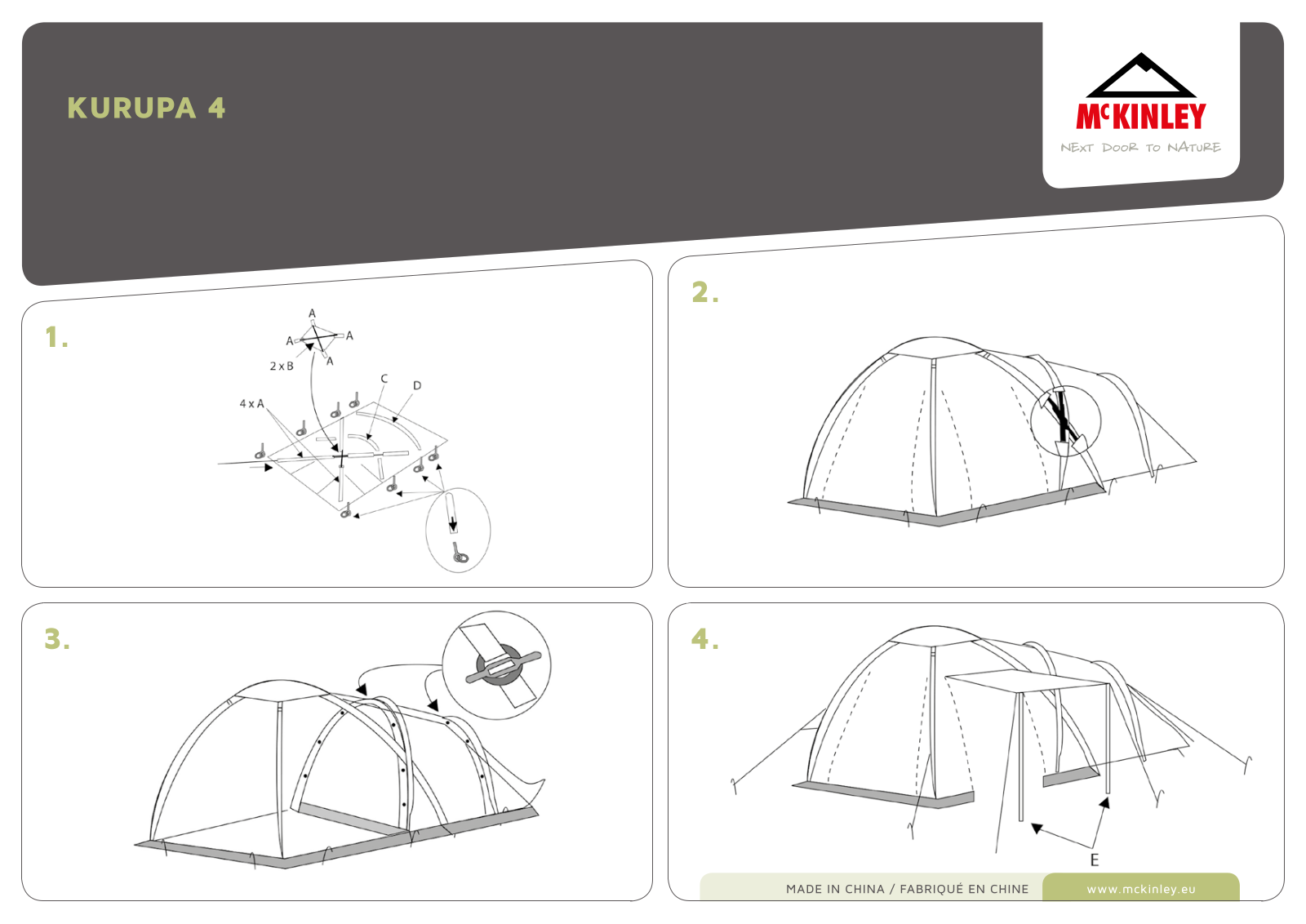 McKinley Kurupa 4 User Manual