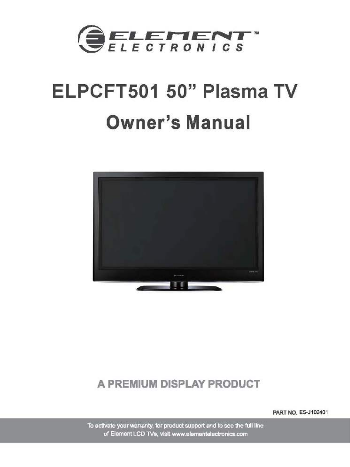 Hisense Electric PDPX0002 User Manual