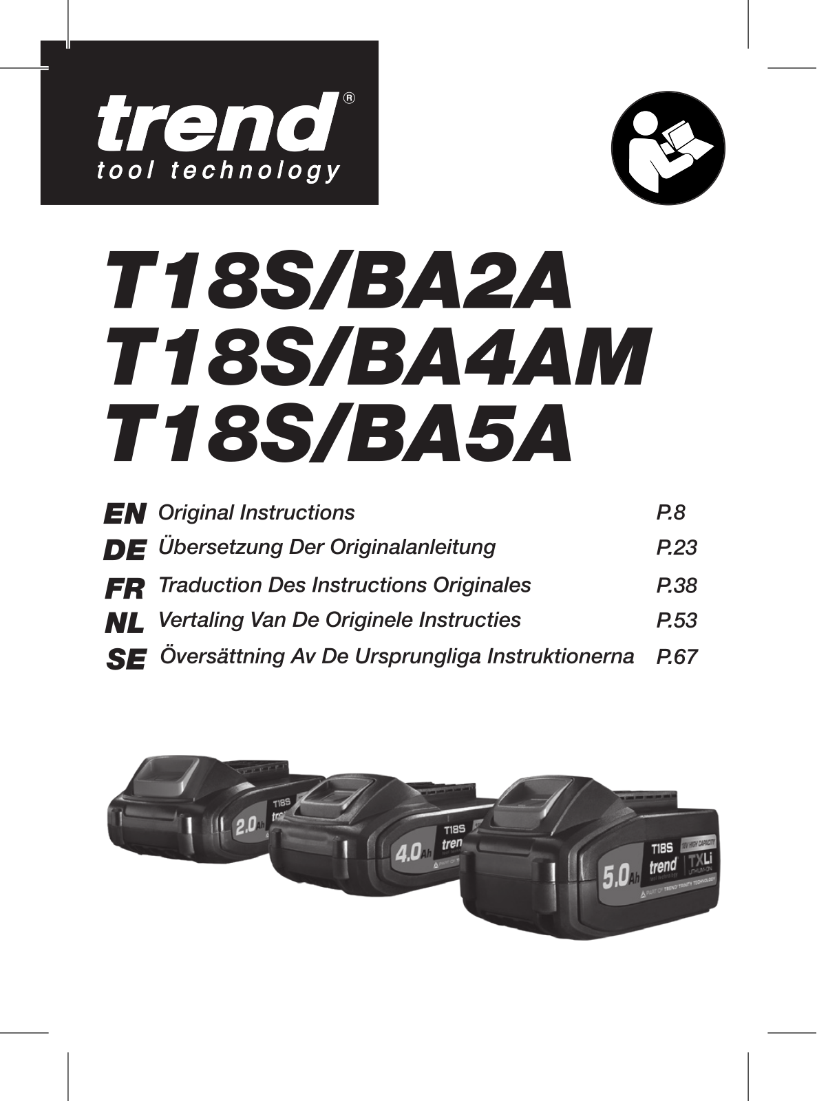 TREND T18S/BA2A, T18S/BA4AM, T18S/BA5A User guide - ManualMachine.com