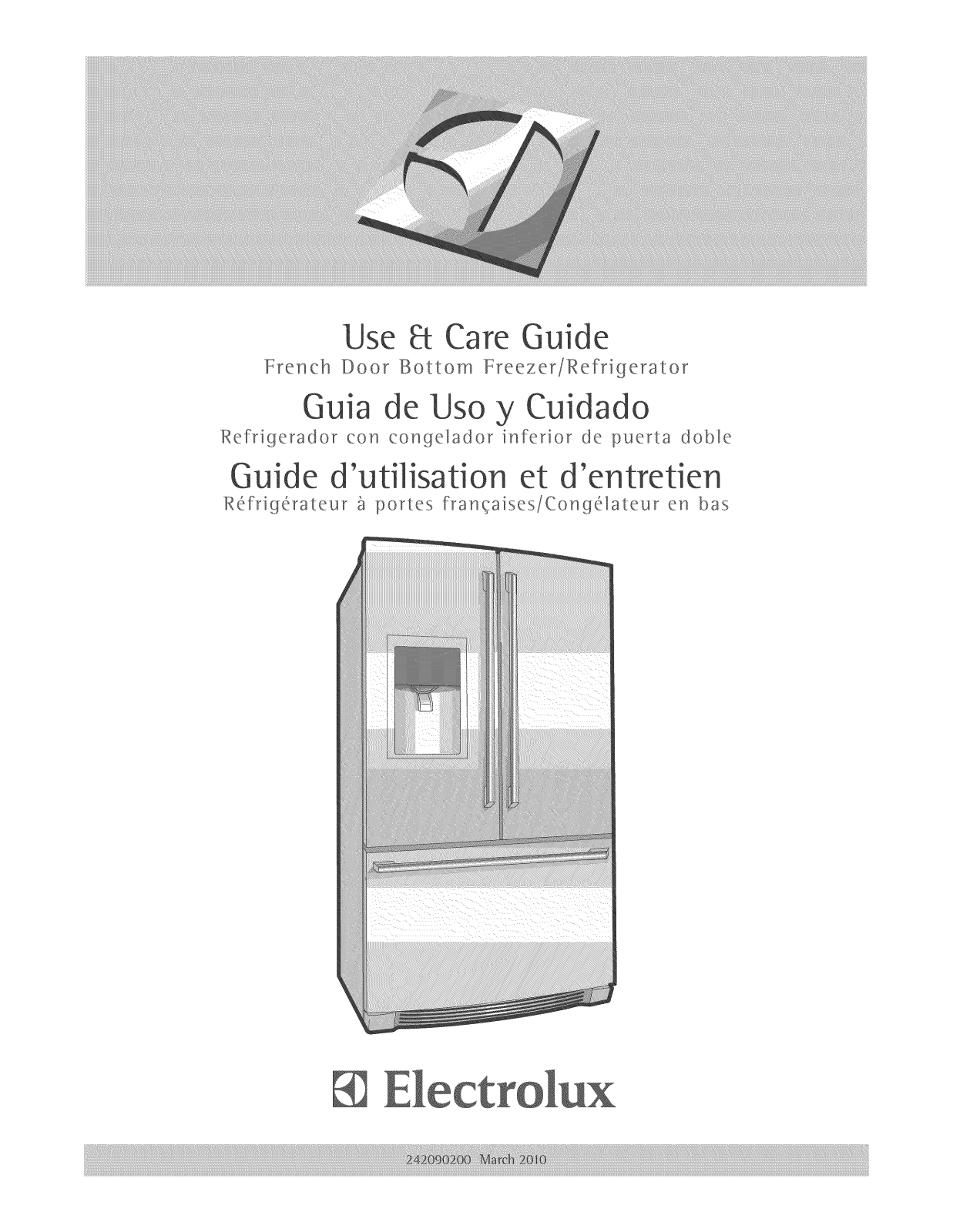 Electrolux EI27BS26JB0, EI27BS26JB1, EI27BS26JS0, EI27BS26JS1, EI27BS26JW3 Owner’s Manual