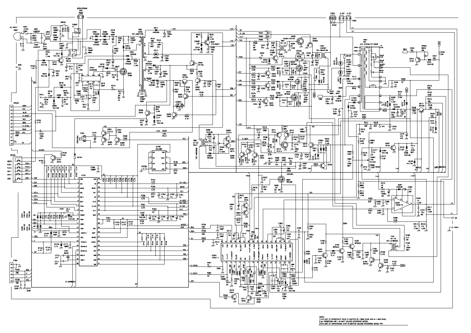 Rolsen C706 Schema