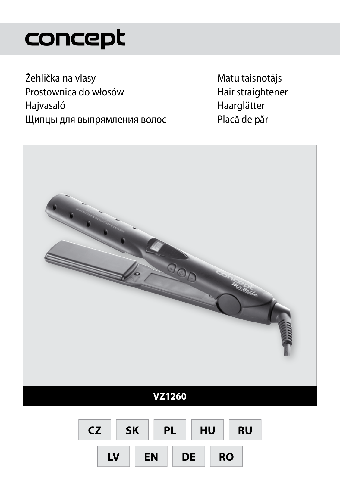 Concept VZ-1260 User Manual