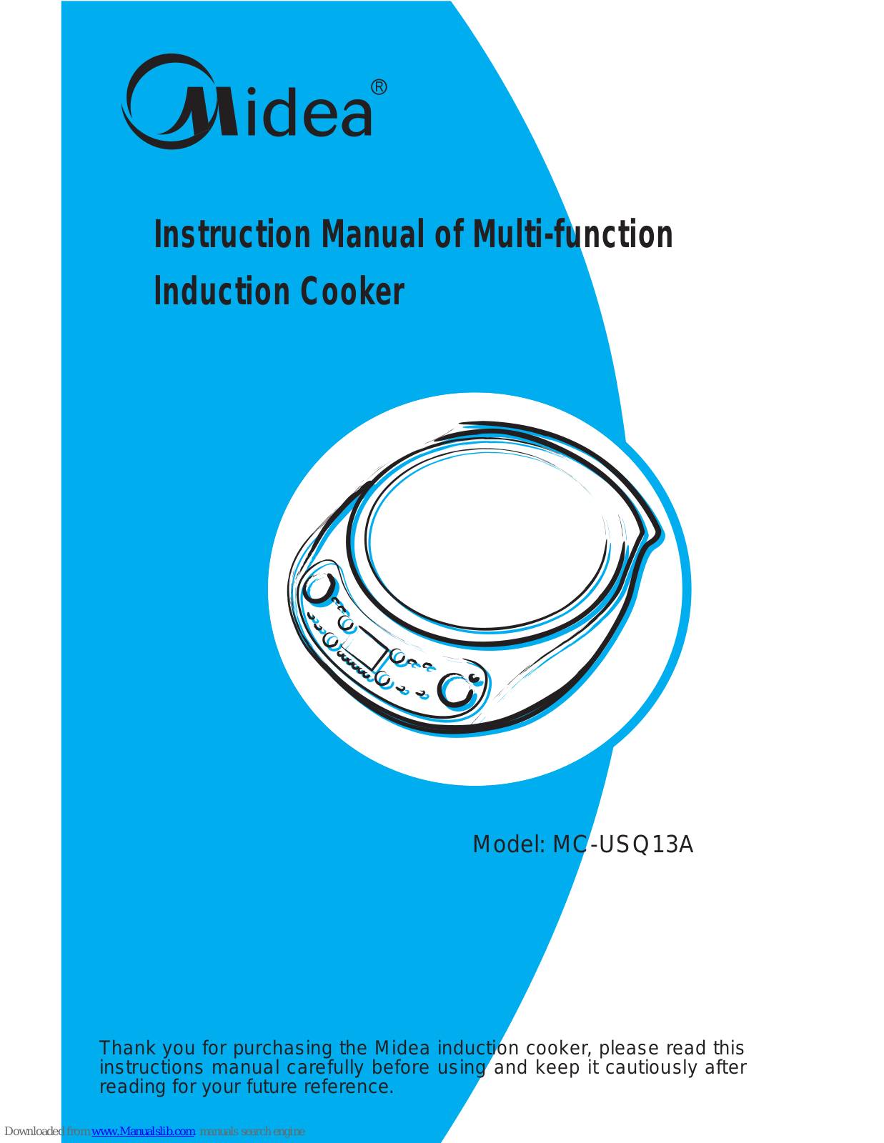 Midea MC-USQ13A Instruction Manual