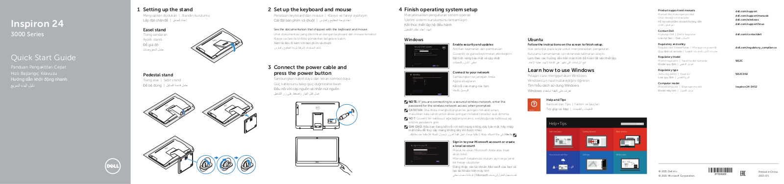 Dell Inspiron 3452 User Manual