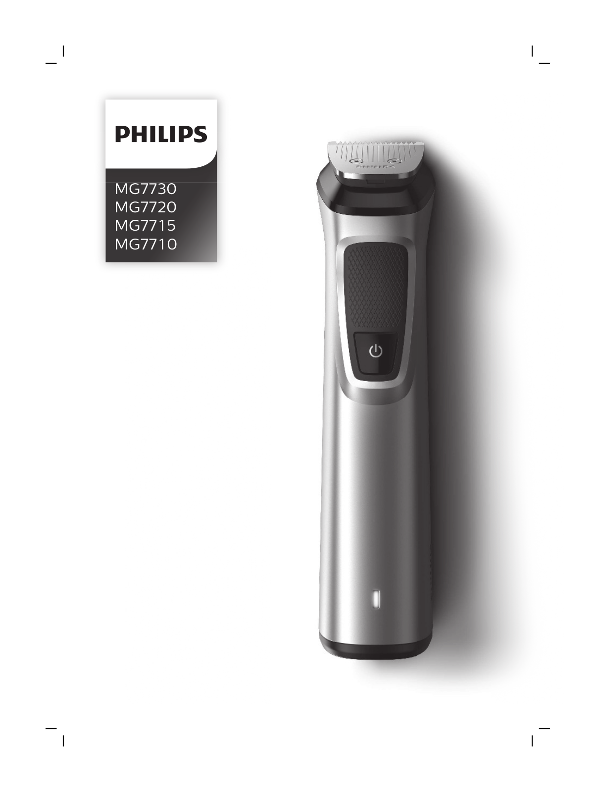 Philips MG7730 User Manual
