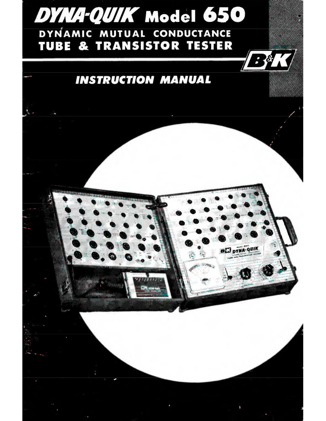 B&K bk-650 User Manual