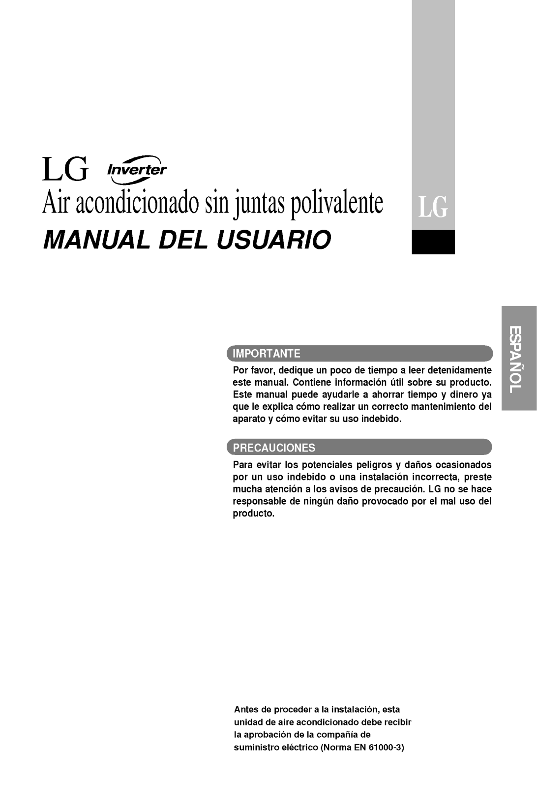 Lg FMN1860NT User Manual