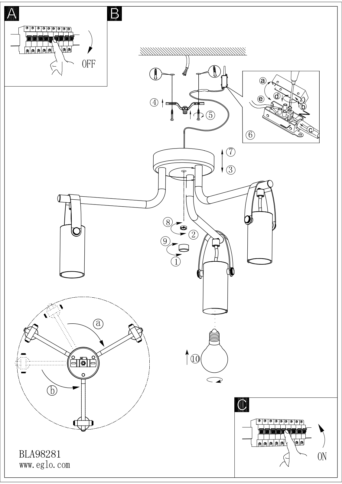 Eglo 98281 User manual