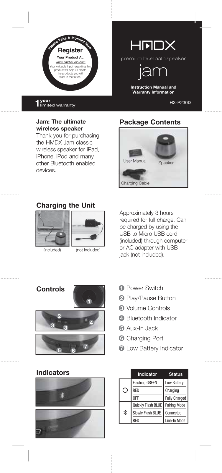 Wonders Technology HX P230D User Manual