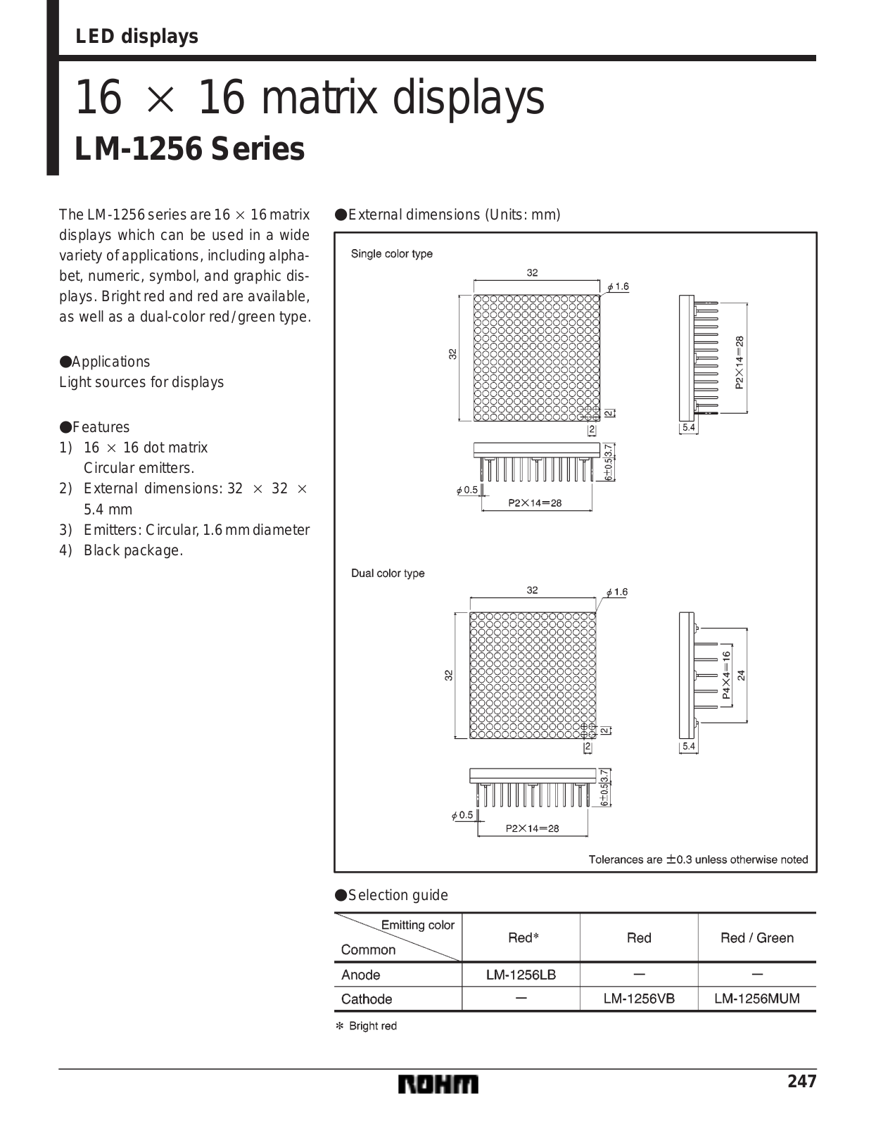 Rainbow Electronics LM-1256 User Manual