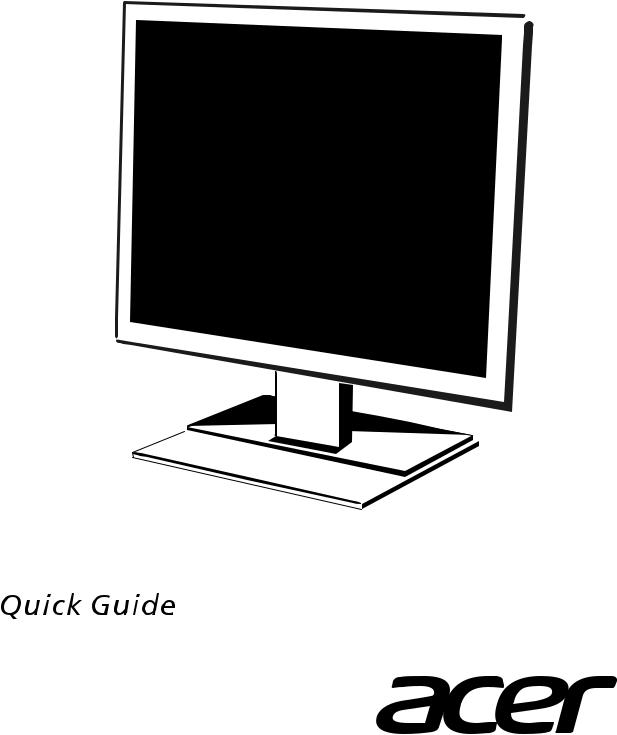 Acer V176Lbmd User Manual