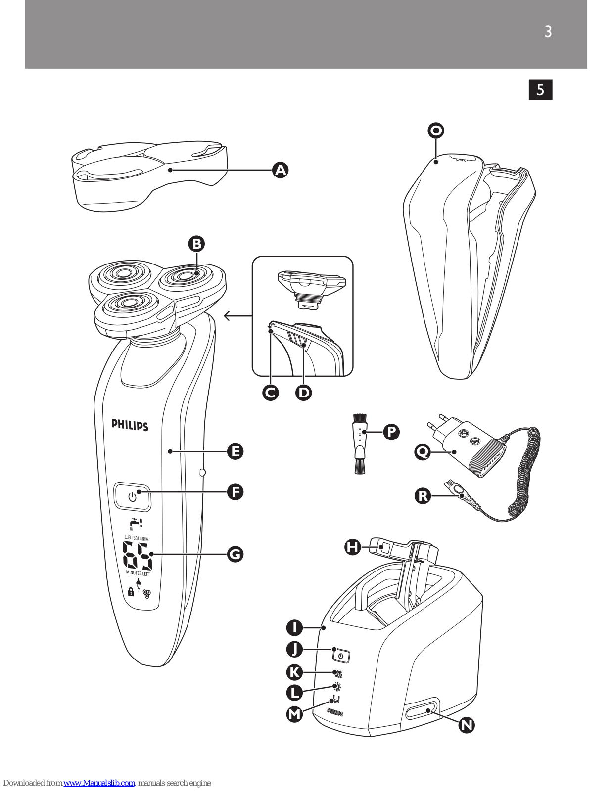 Philips RQ1087/21, RQ1095, RQ1087, RQ1085, RQ1077 User Manual