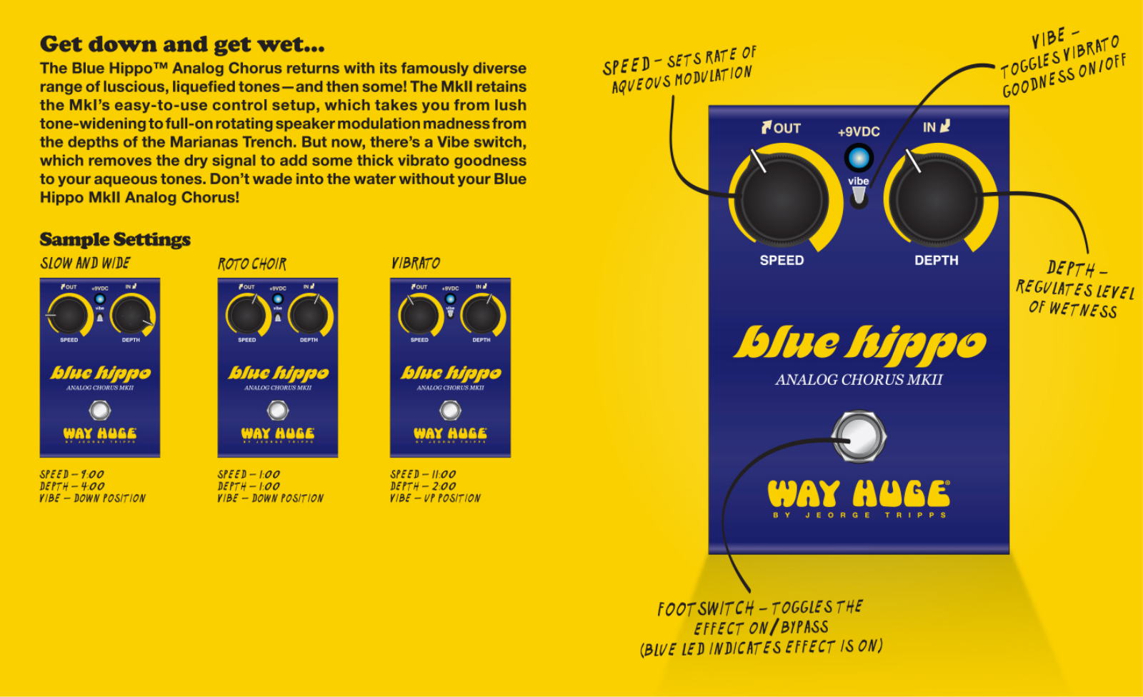 Way Huge Blue Hippo MKII User Manual